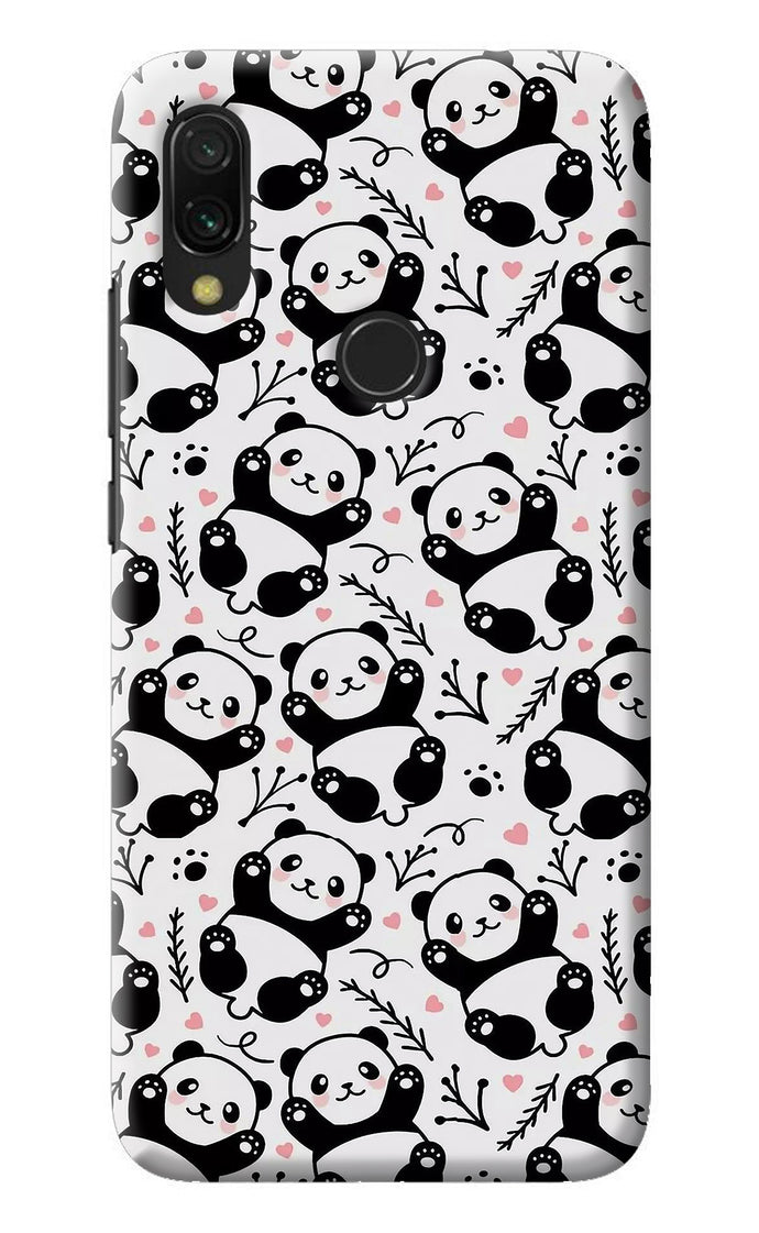 Cute Panda Redmi Y3 Back Cover
