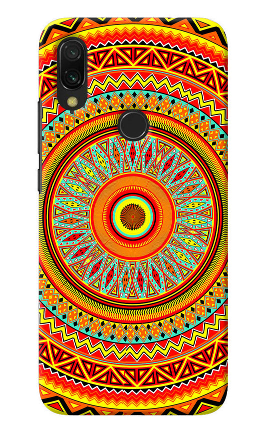 Mandala Pattern Redmi Y3 Back Cover