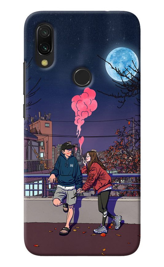 Chilling Couple Redmi Y3 Back Cover