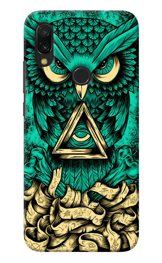 Green Owl Redmi Y3 Back Cover