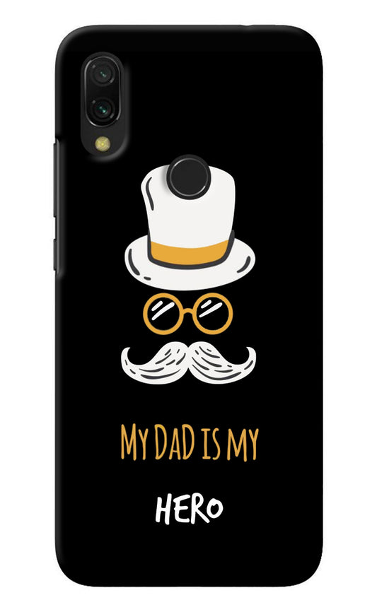 My Dad Is My Hero Redmi Y3 Back Cover