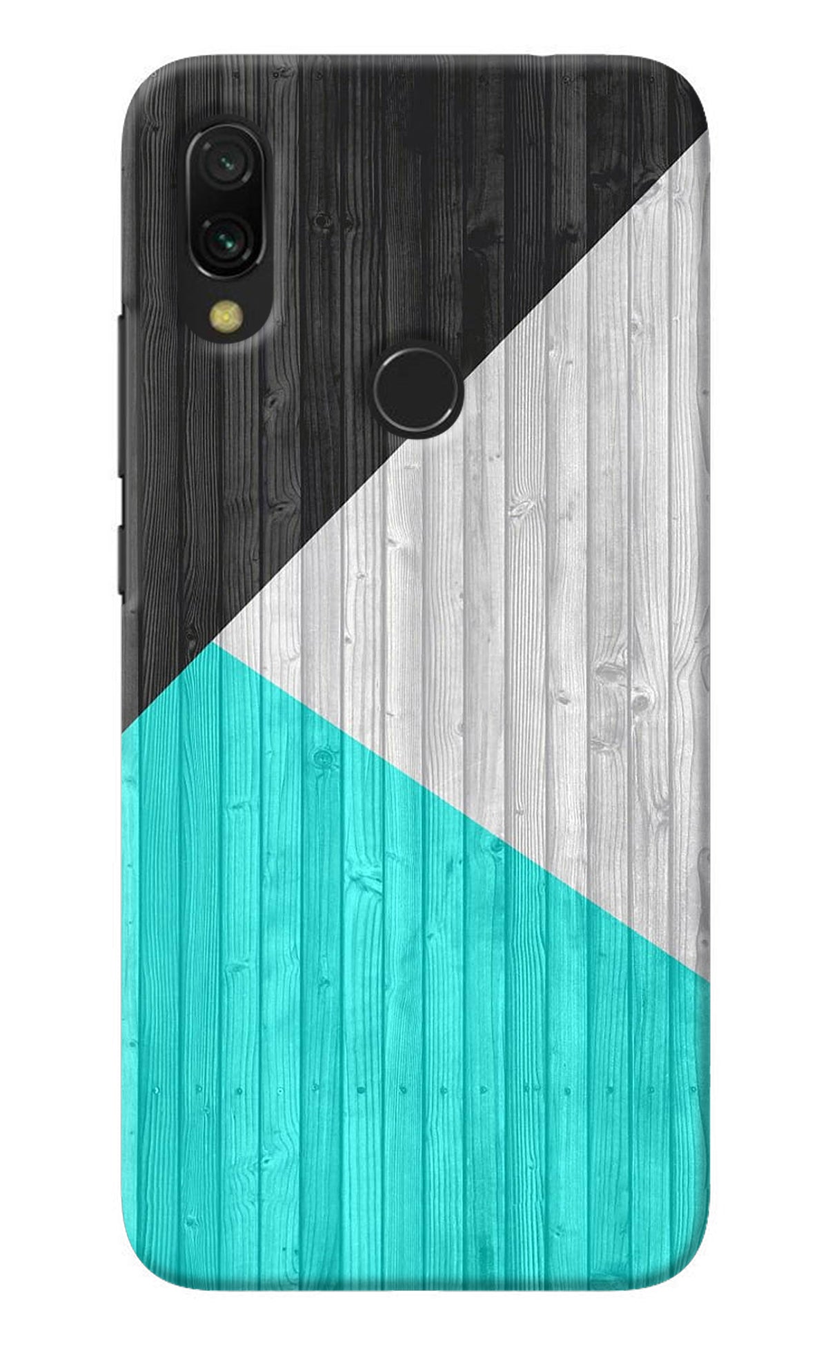 Wooden Abstract Redmi Y3 Back Cover