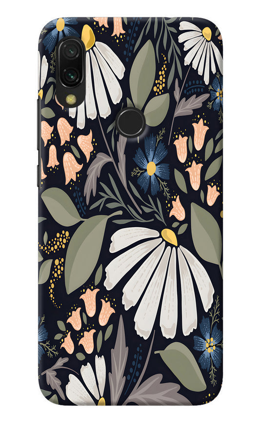 Flowers Art Redmi Y3 Back Cover