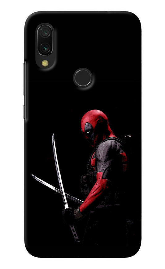 Deadpool Redmi Y3 Back Cover