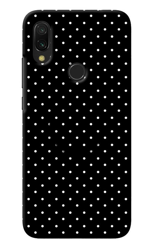 White Dots Redmi Y3 Pop Case