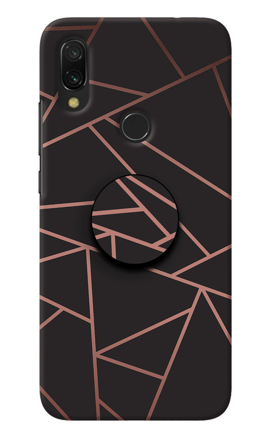 Geometric Pattern Redmi Y3 Pop Case