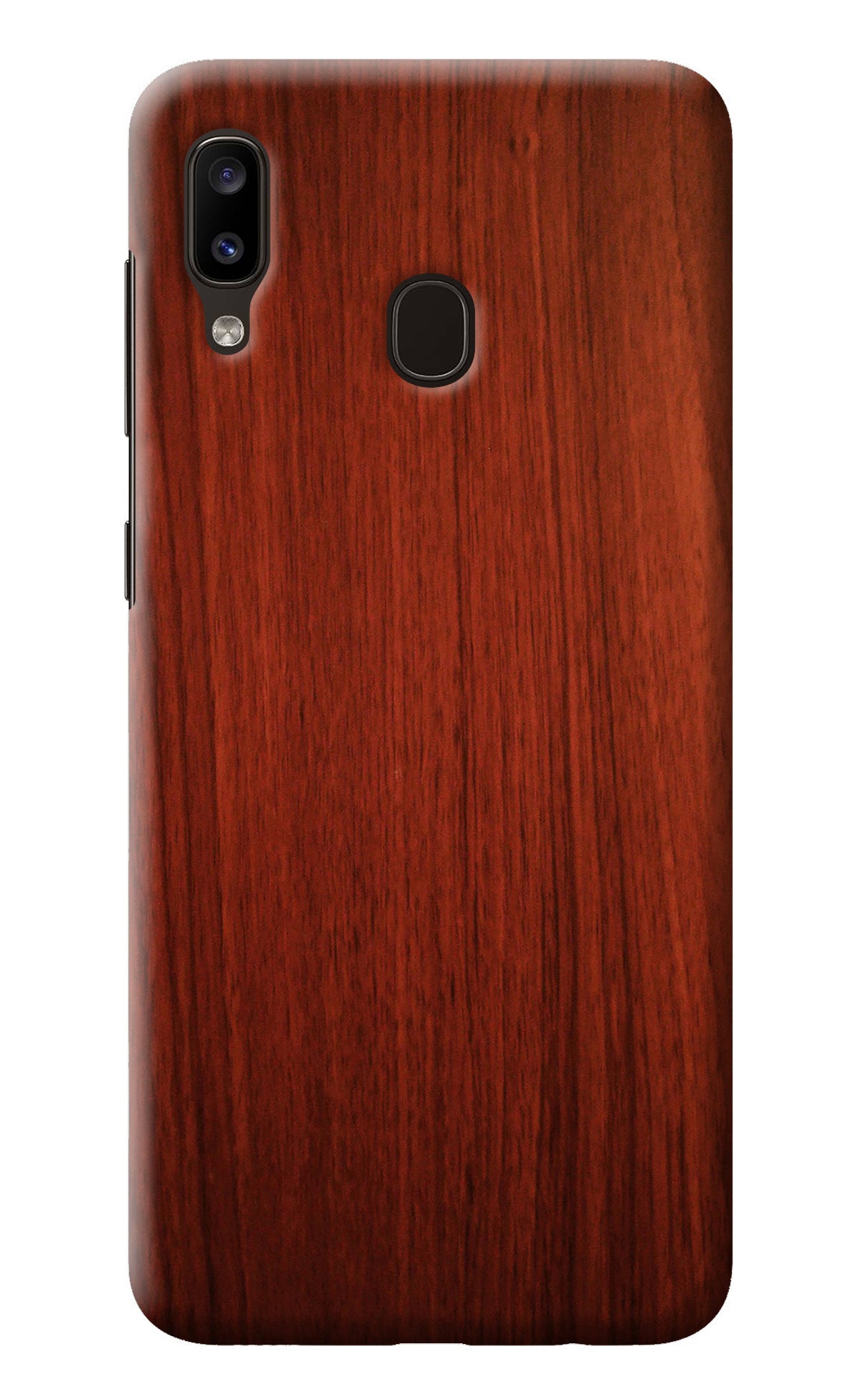 Wooden Plain Pattern Samsung A20/M10s Back Cover