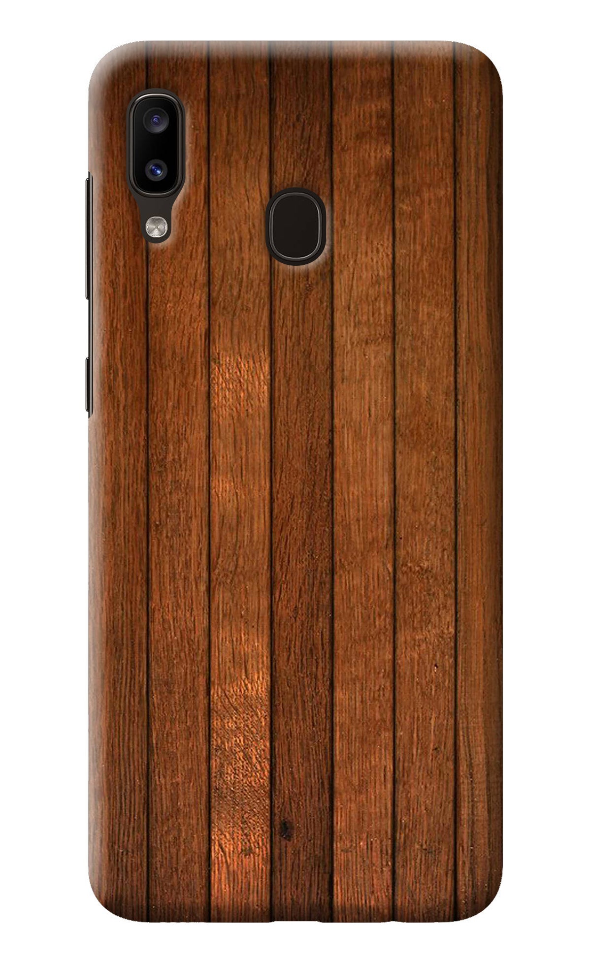 Wooden Artwork Bands Samsung A20/M10s Back Cover