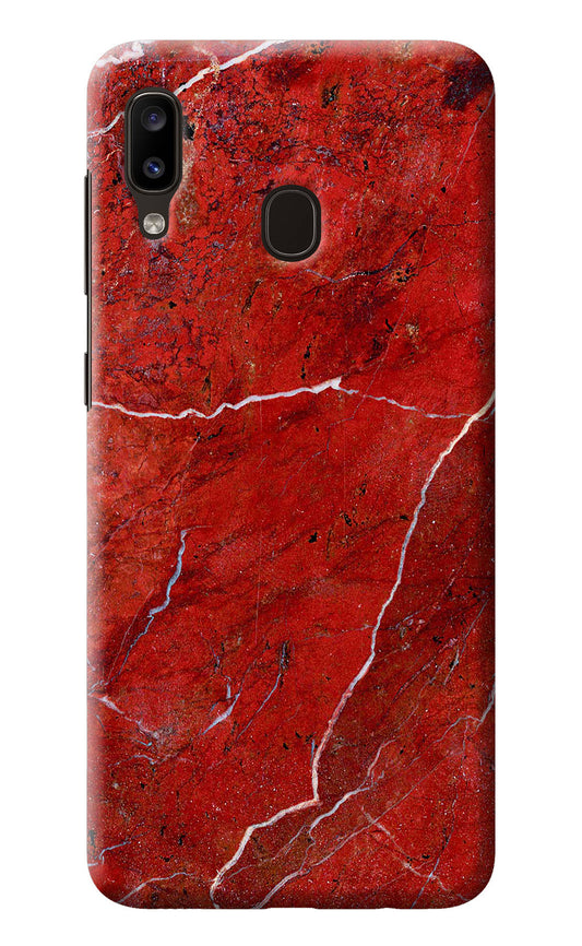 Red Marble Design Samsung A20/M10s Back Cover