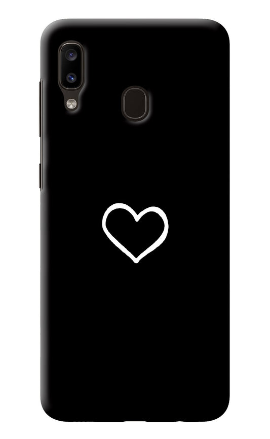 Heart Samsung A20/M10s Back Cover