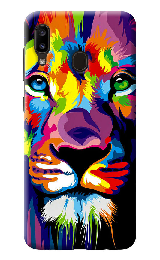 Lion Samsung A20/M10s Back Cover