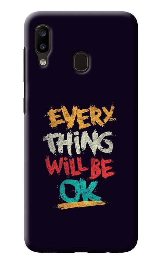 Everything Will Be Ok Samsung A20/M10s Back Cover