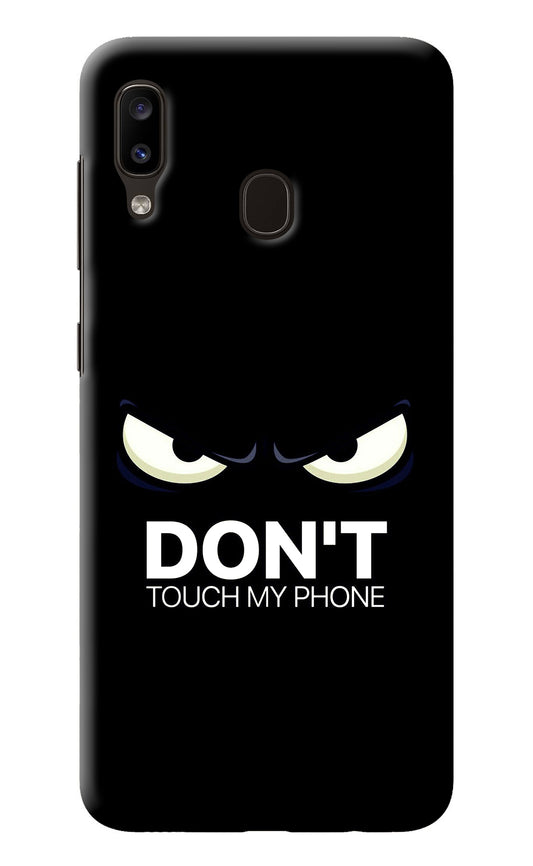 Don'T Touch My Phone Samsung A20/M10s Back Cover