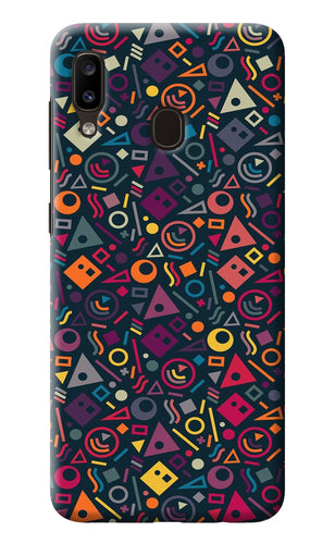 Geometric Abstract Samsung A20/M10s Back Cover