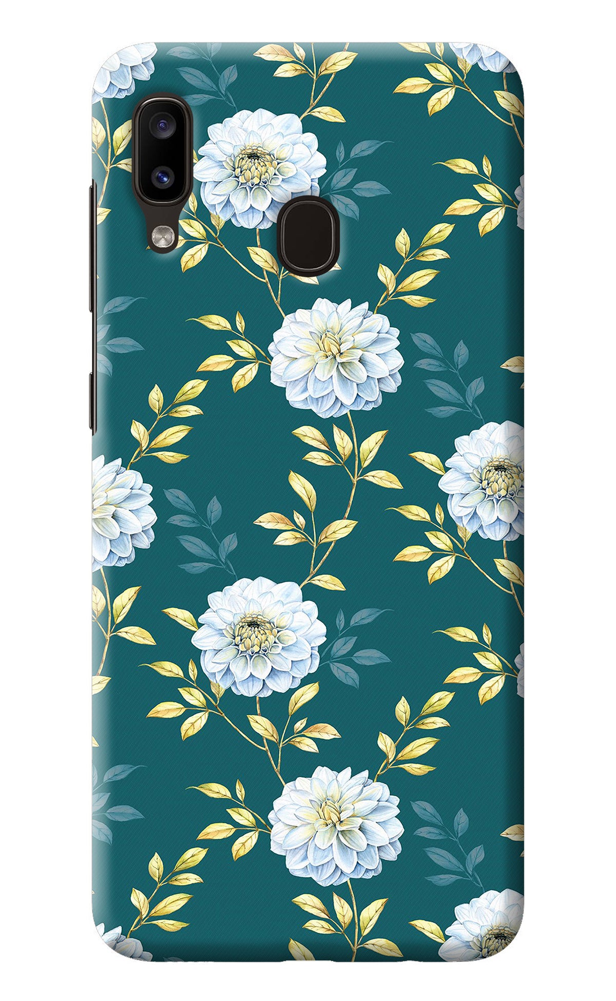 Flowers Samsung A20/M10s Back Cover