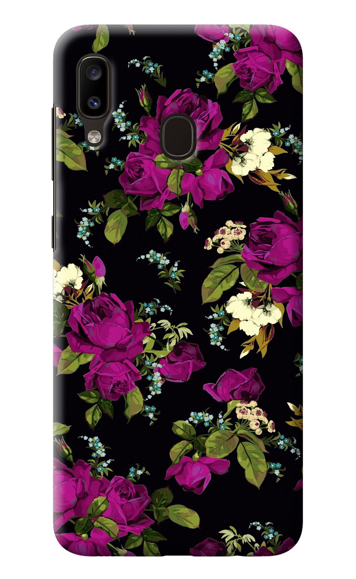 Flowers Samsung A20/M10s Back Cover