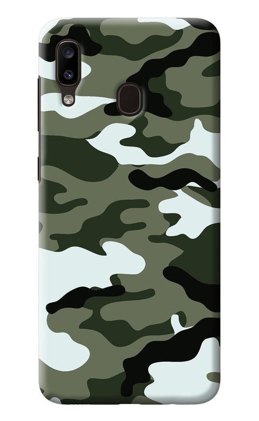 Camouflage Samsung A20/M10s Back Cover