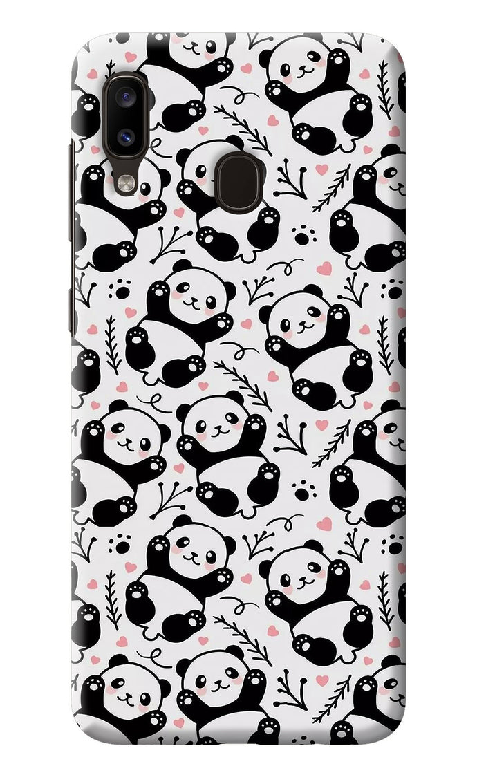 Cute Panda Samsung A20/M10s Back Cover