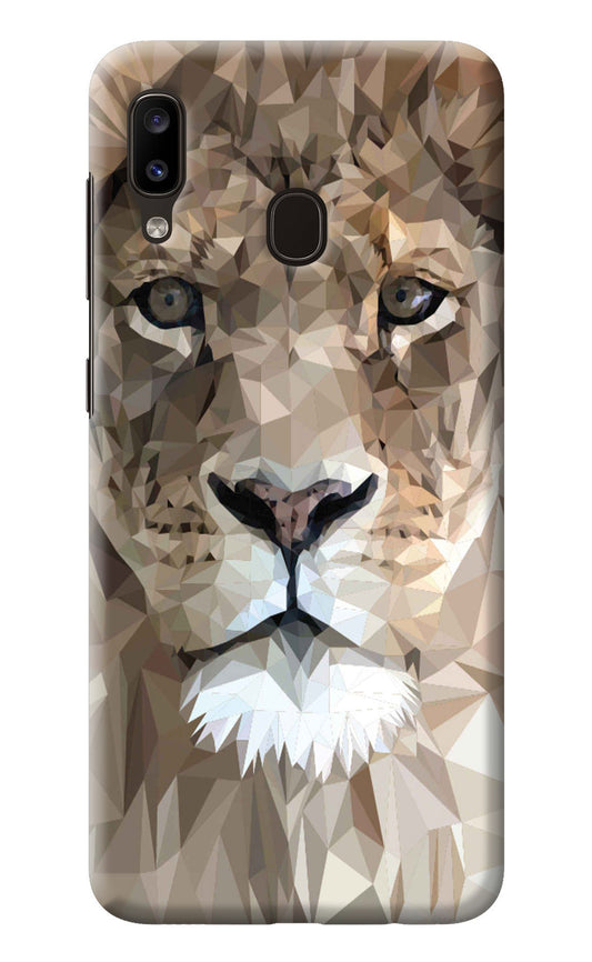 Lion Art Samsung A20/M10s Back Cover