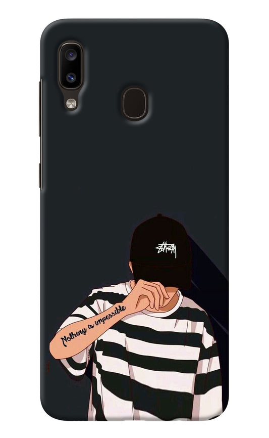 Aesthetic Boy Samsung A20/M10s Back Cover
