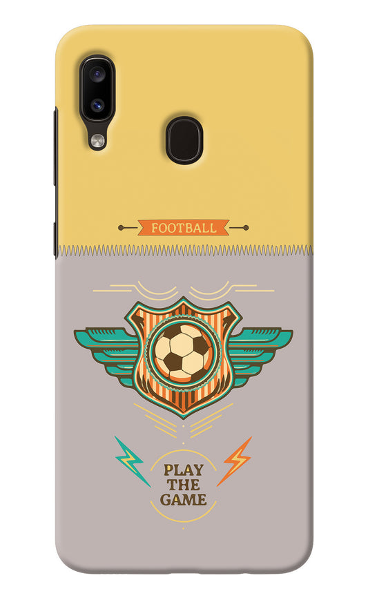 Football Samsung A20/M10s Back Cover