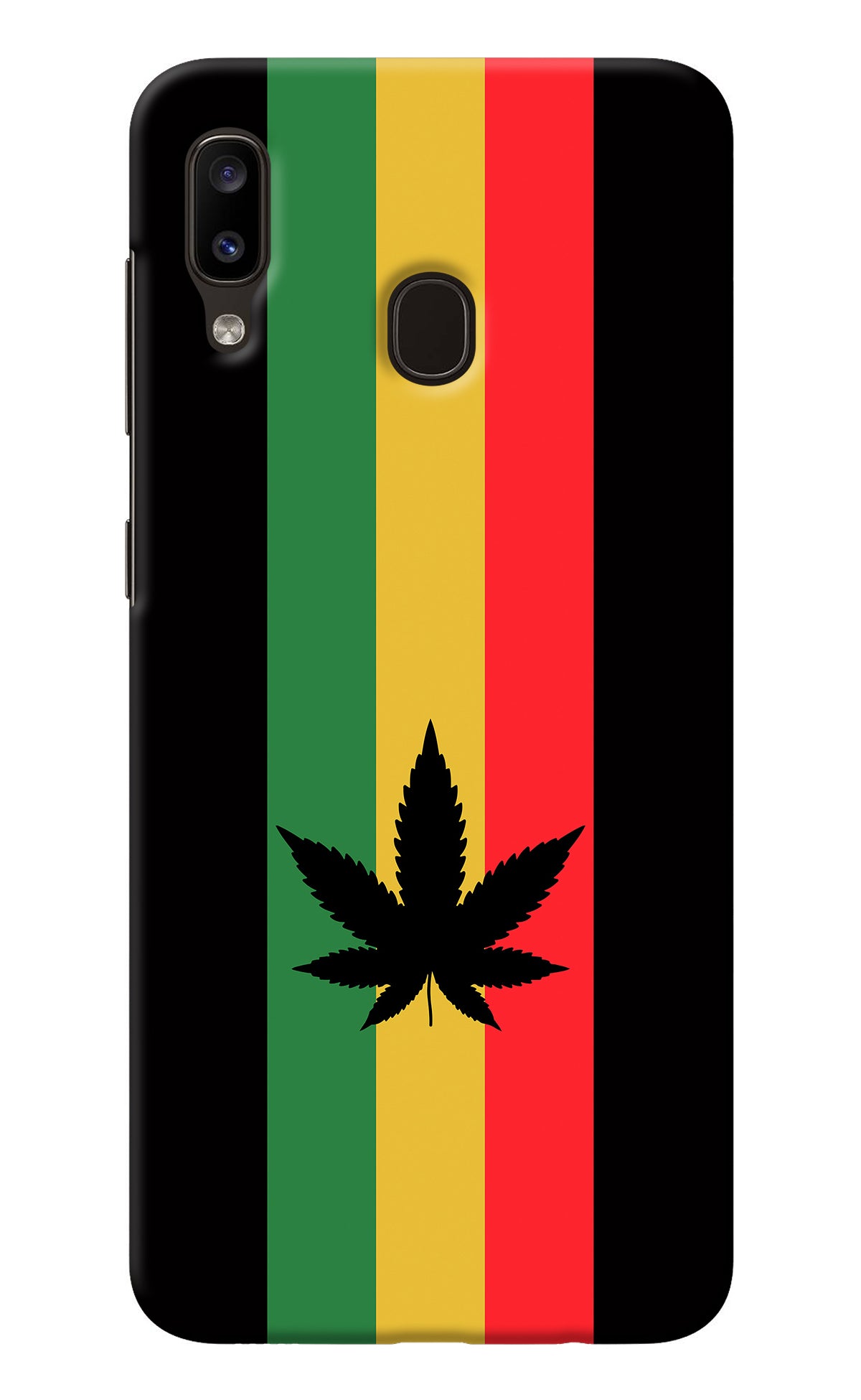 Weed Flag Samsung A20/M10s Back Cover