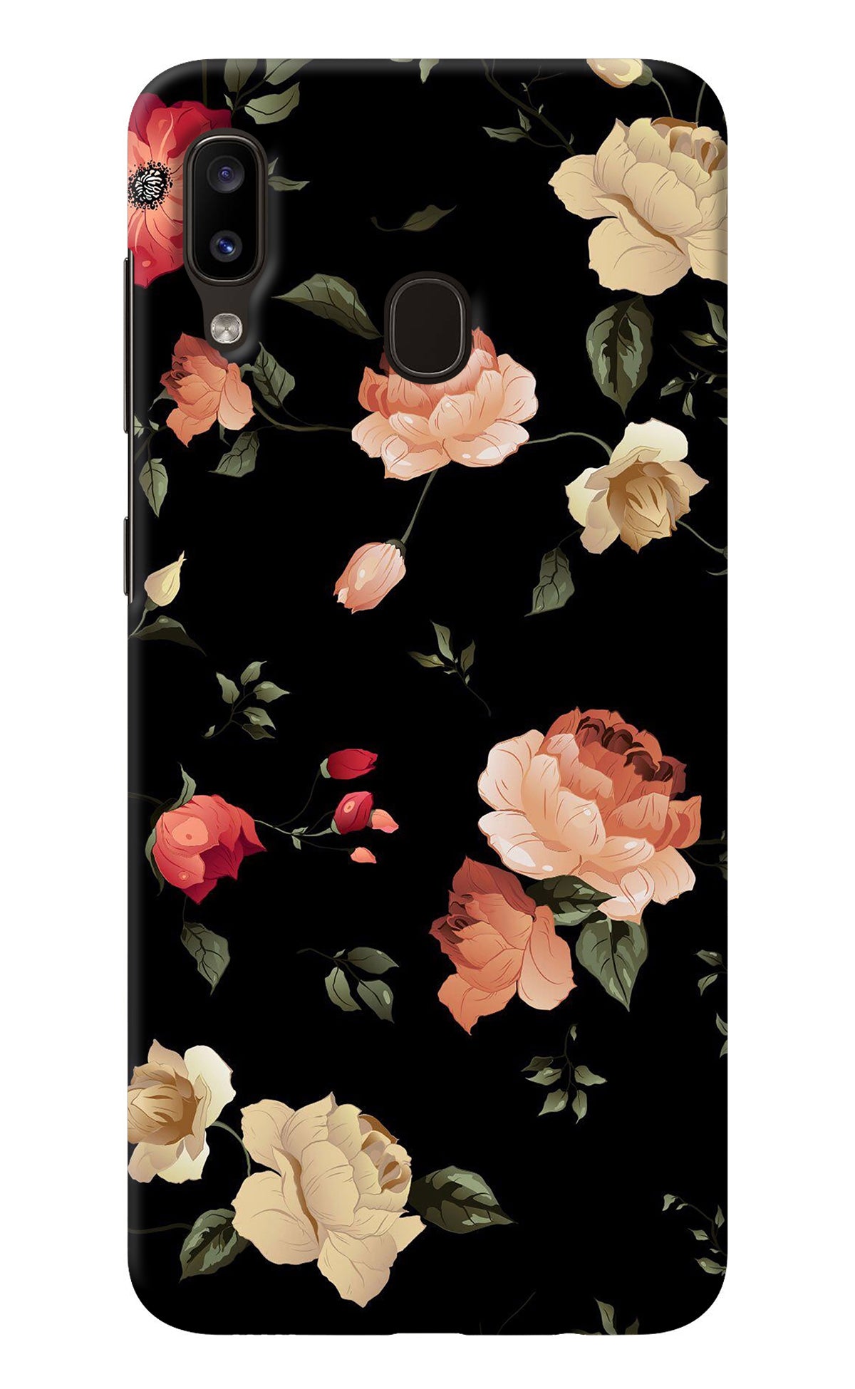 Flowers Samsung A20/M10s Back Cover