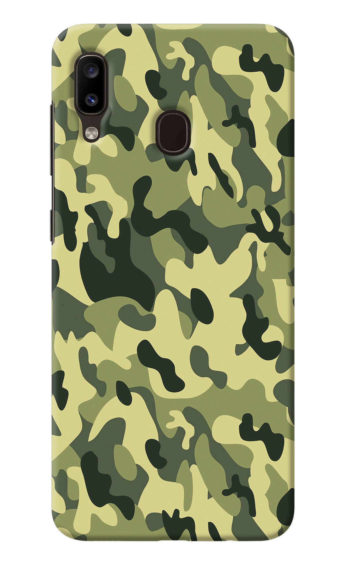 Camouflage Samsung A20/M10s Back Cover