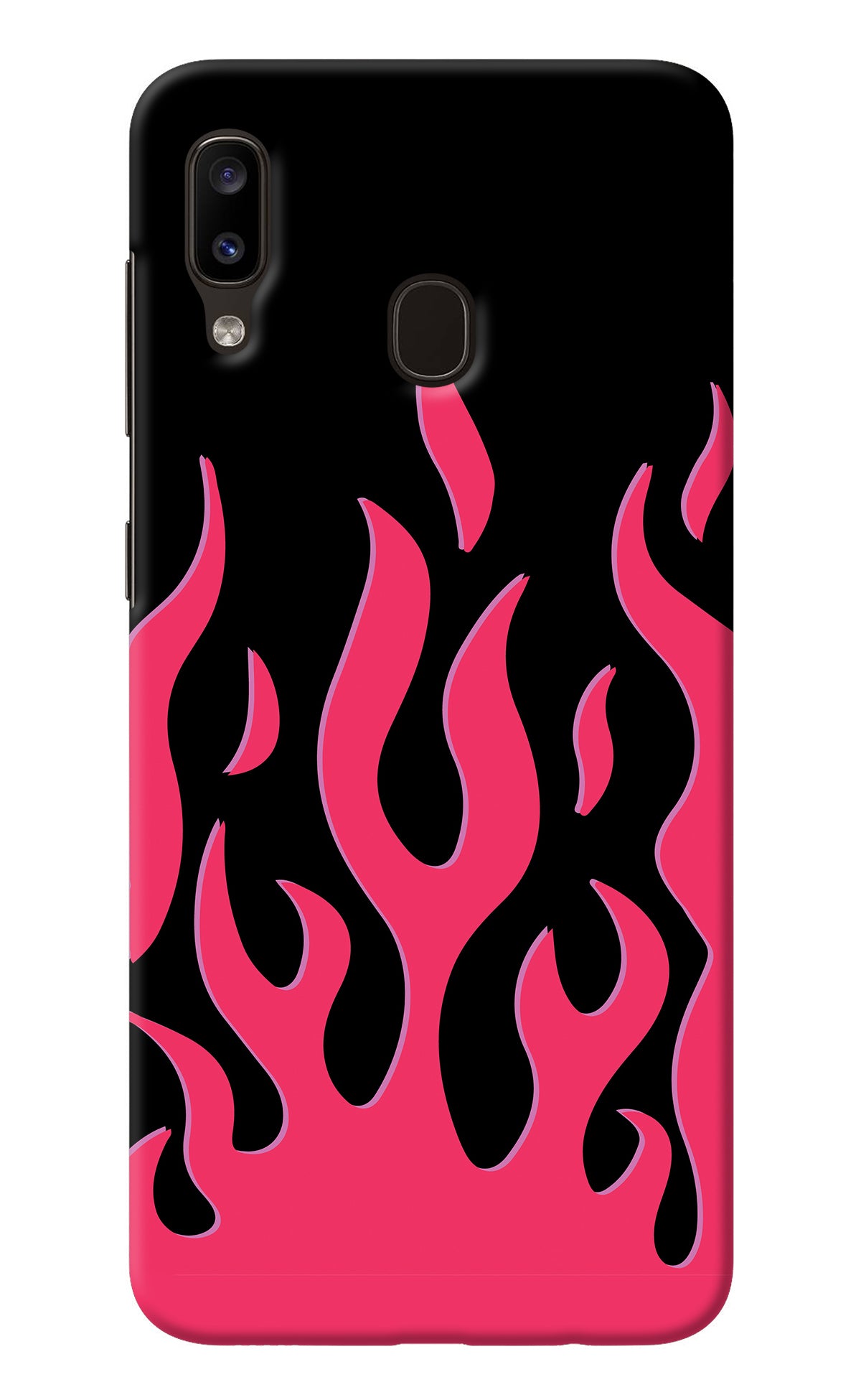 Fire Flames Samsung A20/M10s Back Cover