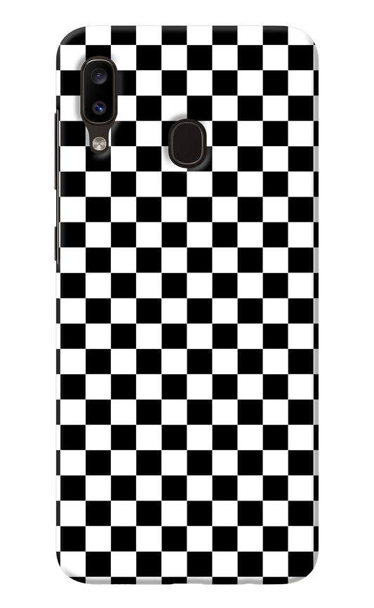 Chess Board Samsung A20/M10s Back Cover