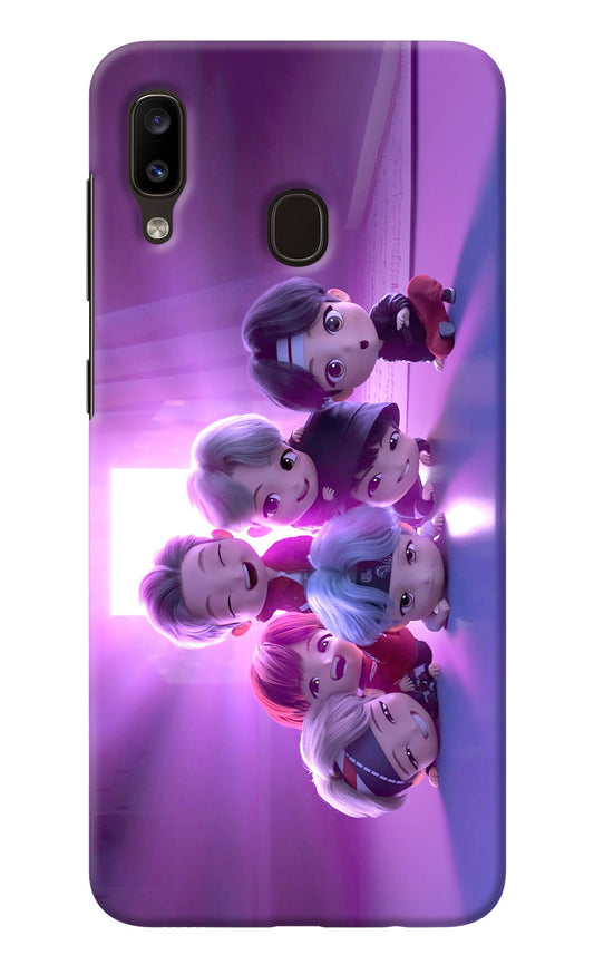BTS Chibi Samsung A20/M10s Back Cover