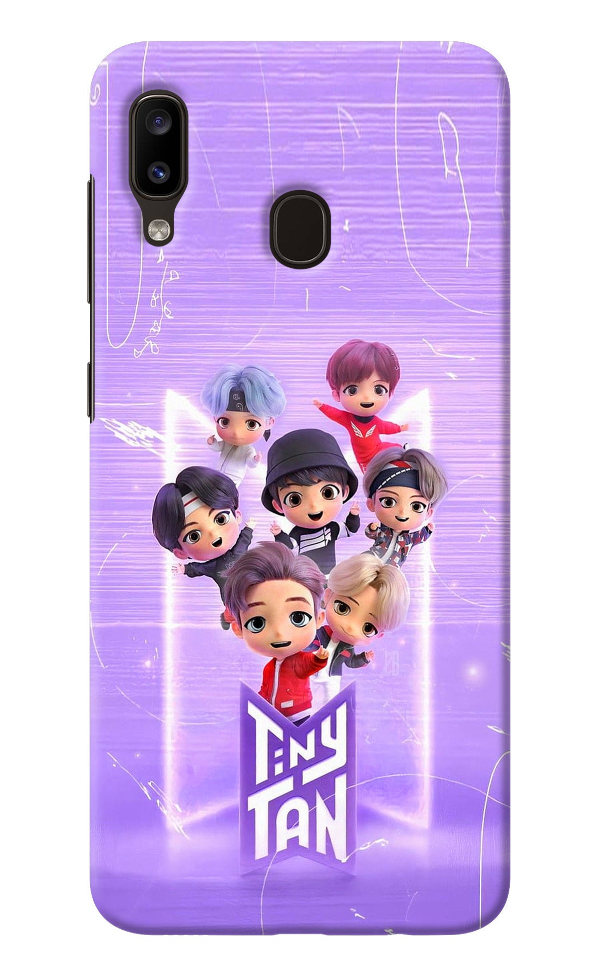 BTS Tiny Tan Samsung A20/M10s Back Cover