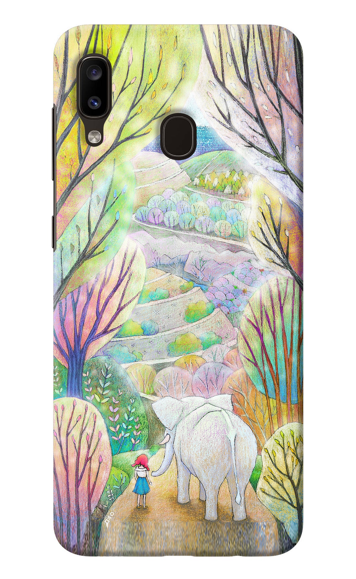 Nature Painting Samsung A20/M10s Back Cover