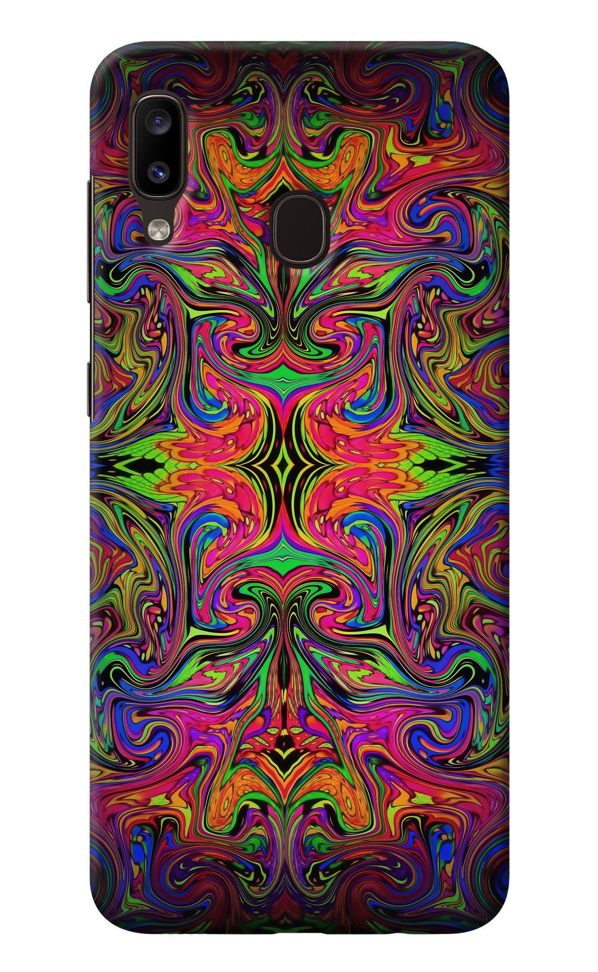 Psychedelic Art Samsung A20/M10s Back Cover