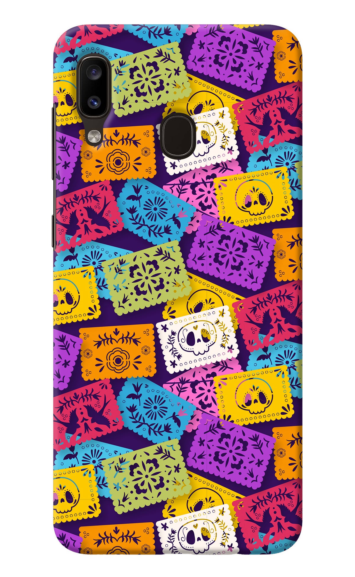 Mexican Pattern Samsung A20/M10s Back Cover