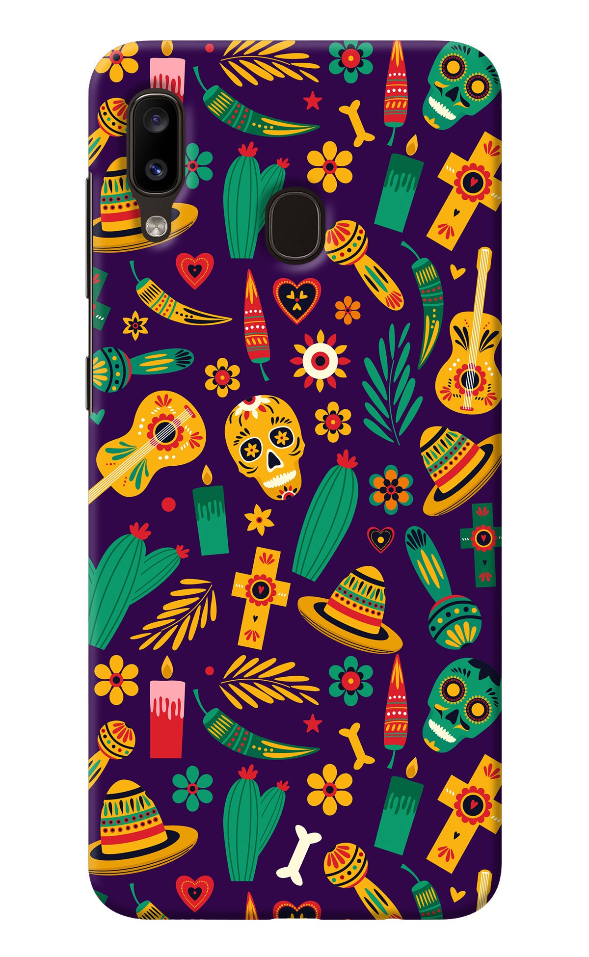 Mexican Artwork Samsung A20/M10s Back Cover