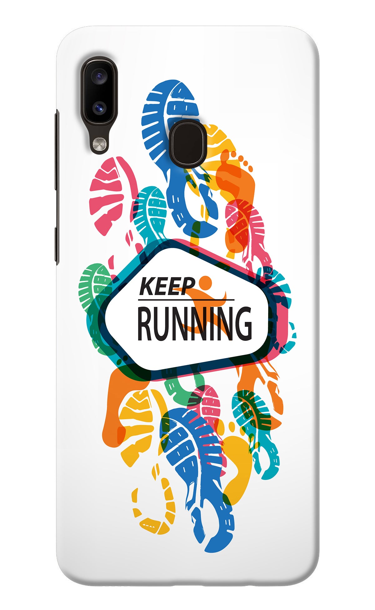 Keep Running Samsung A20/M10s Back Cover