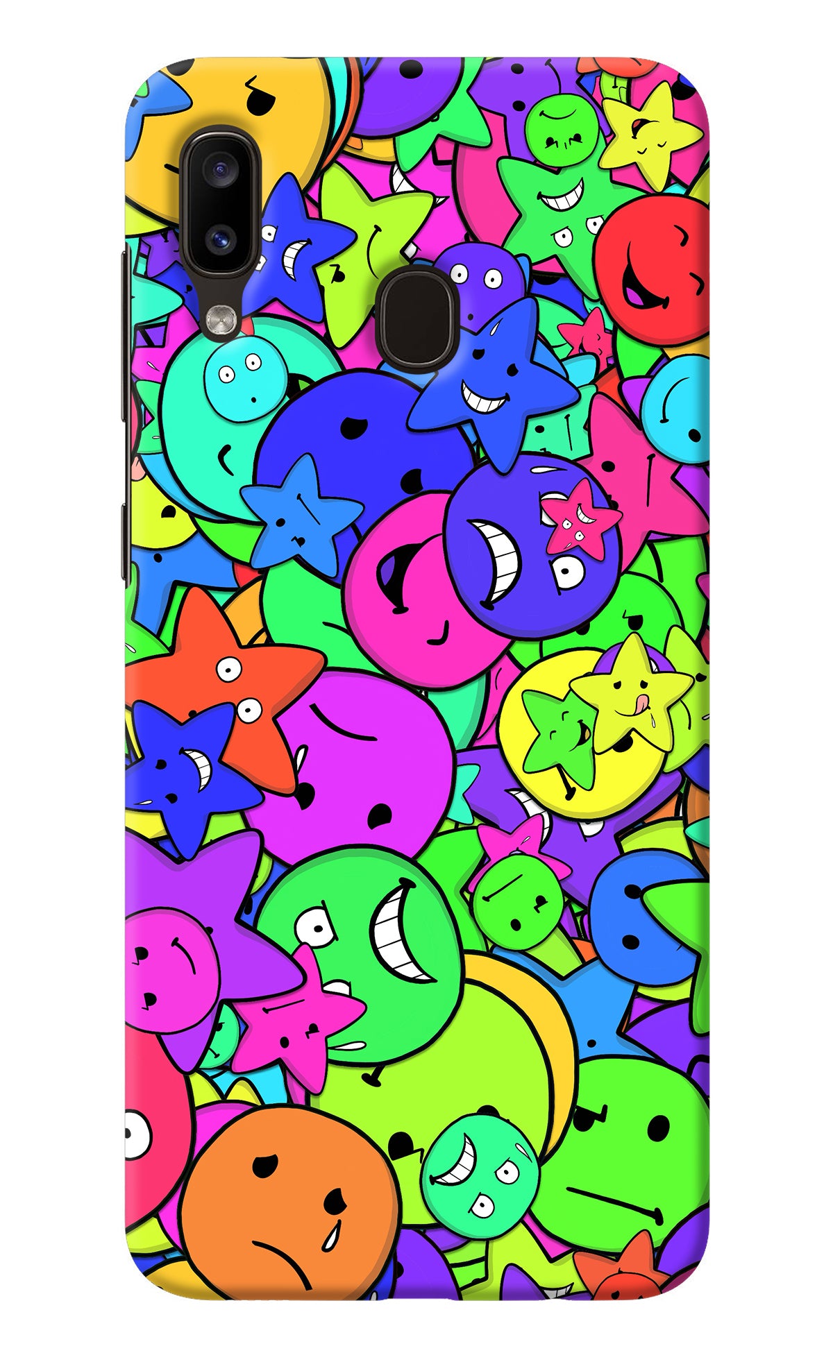 Fun Doodle Samsung A20/M10s Back Cover
