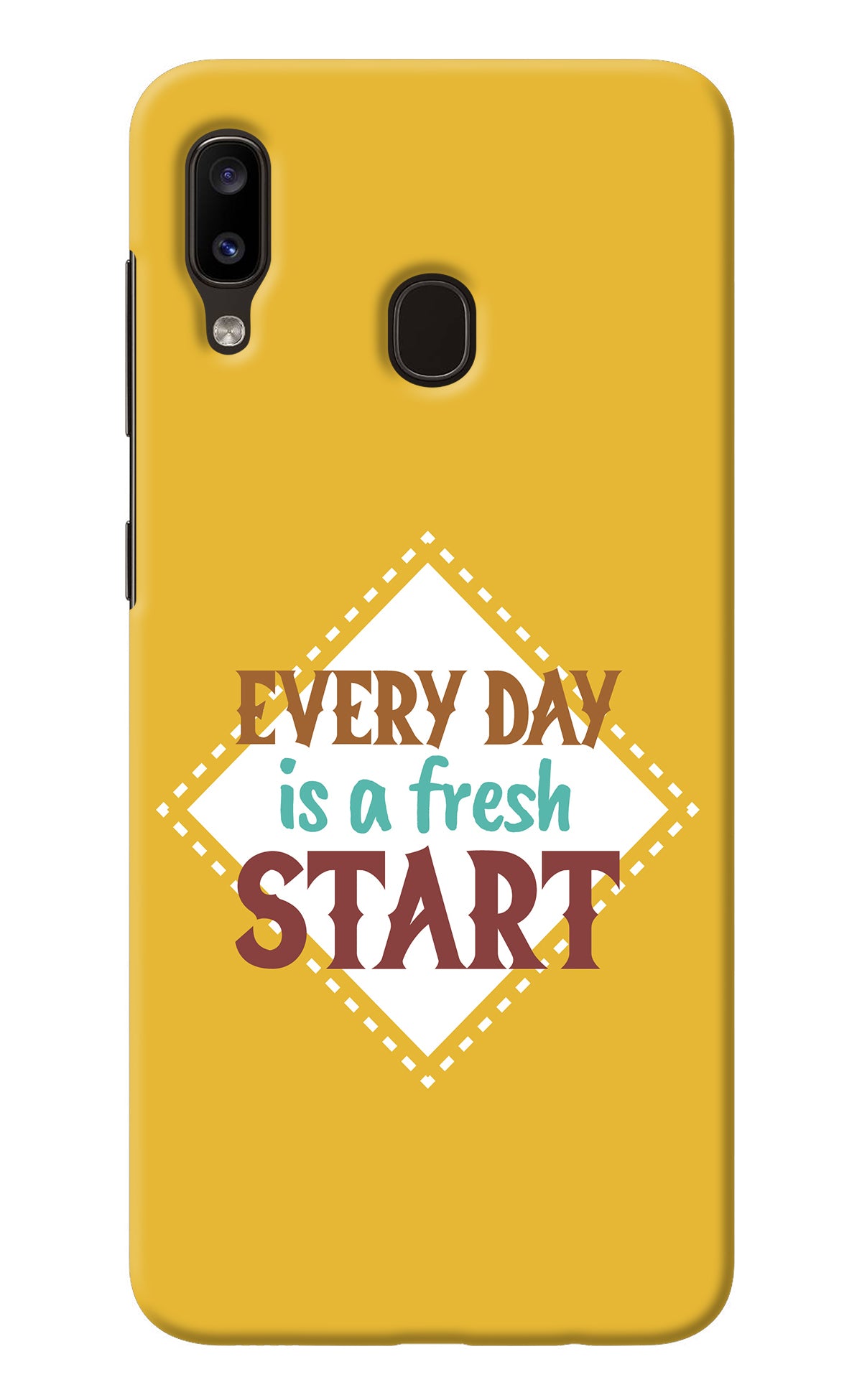 Every day is a Fresh Start Samsung A20/M10s Back Cover