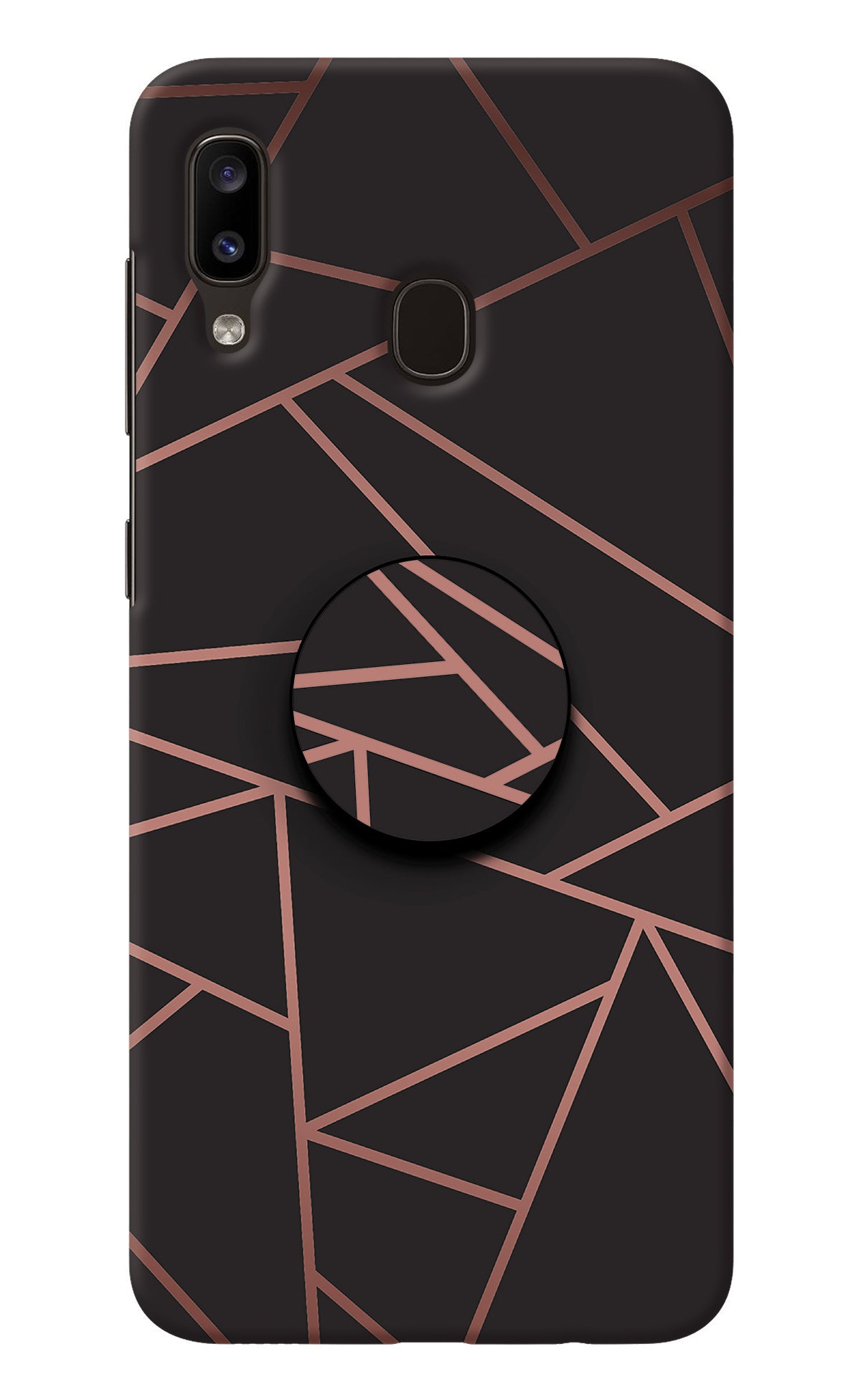 Geometric Pattern Samsung A20/M10s Pop Case