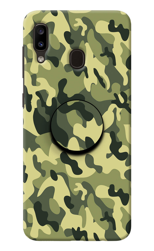 Camouflage Samsung A20/M10s Pop Case