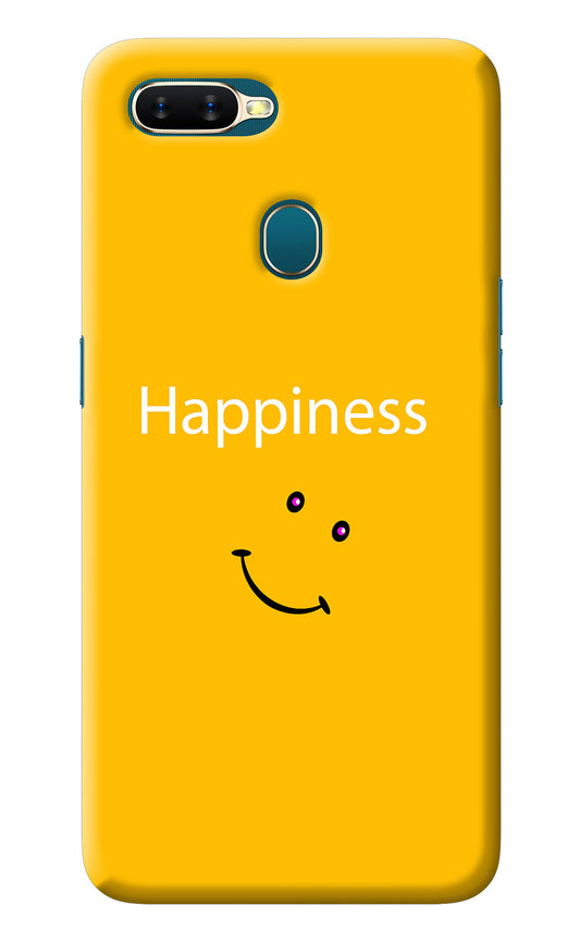 Happiness With Smiley Oppo A7/A5s/A12 Back Cover