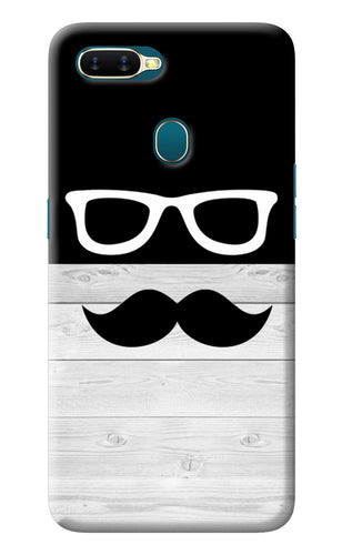 Mustache Oppo A7/A5s/A12 Back Cover
