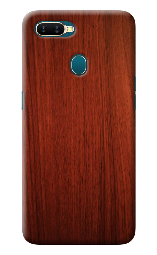 Wooden Plain Pattern Oppo A7/A5s/A12 Back Cover