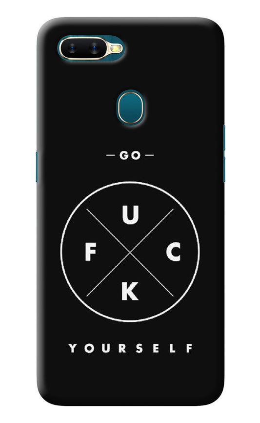 Go Fuck Yourself Oppo A7/A5s/A12 Back Cover