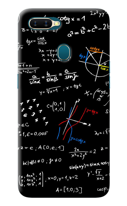 Mathematics Formula Oppo A7/A5s/A12 Back Cover
