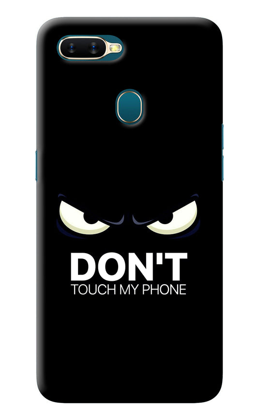 Don'T Touch My Phone Oppo A7/A5s/A12 Back Cover