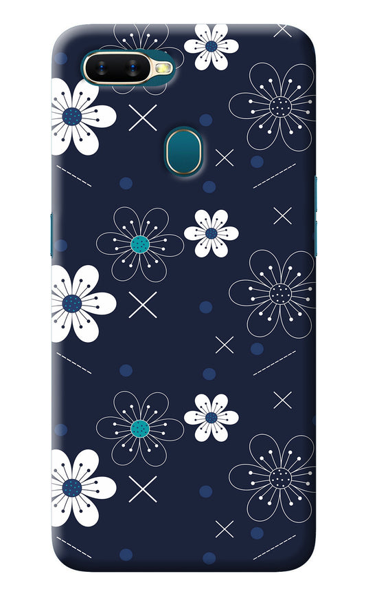 Flowers Oppo A7/A5s/A12 Back Cover