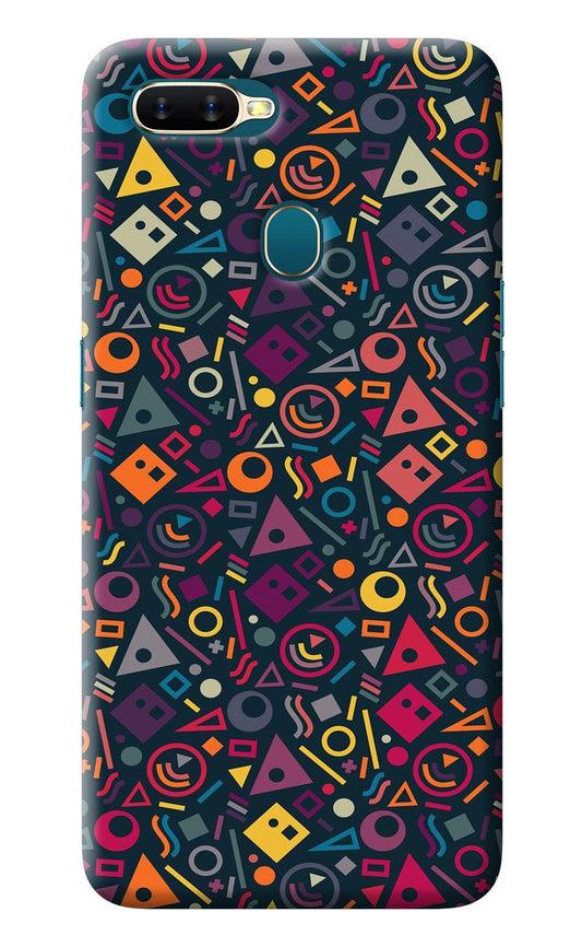 Geometric Abstract Oppo A7/A5s/A12 Back Cover
