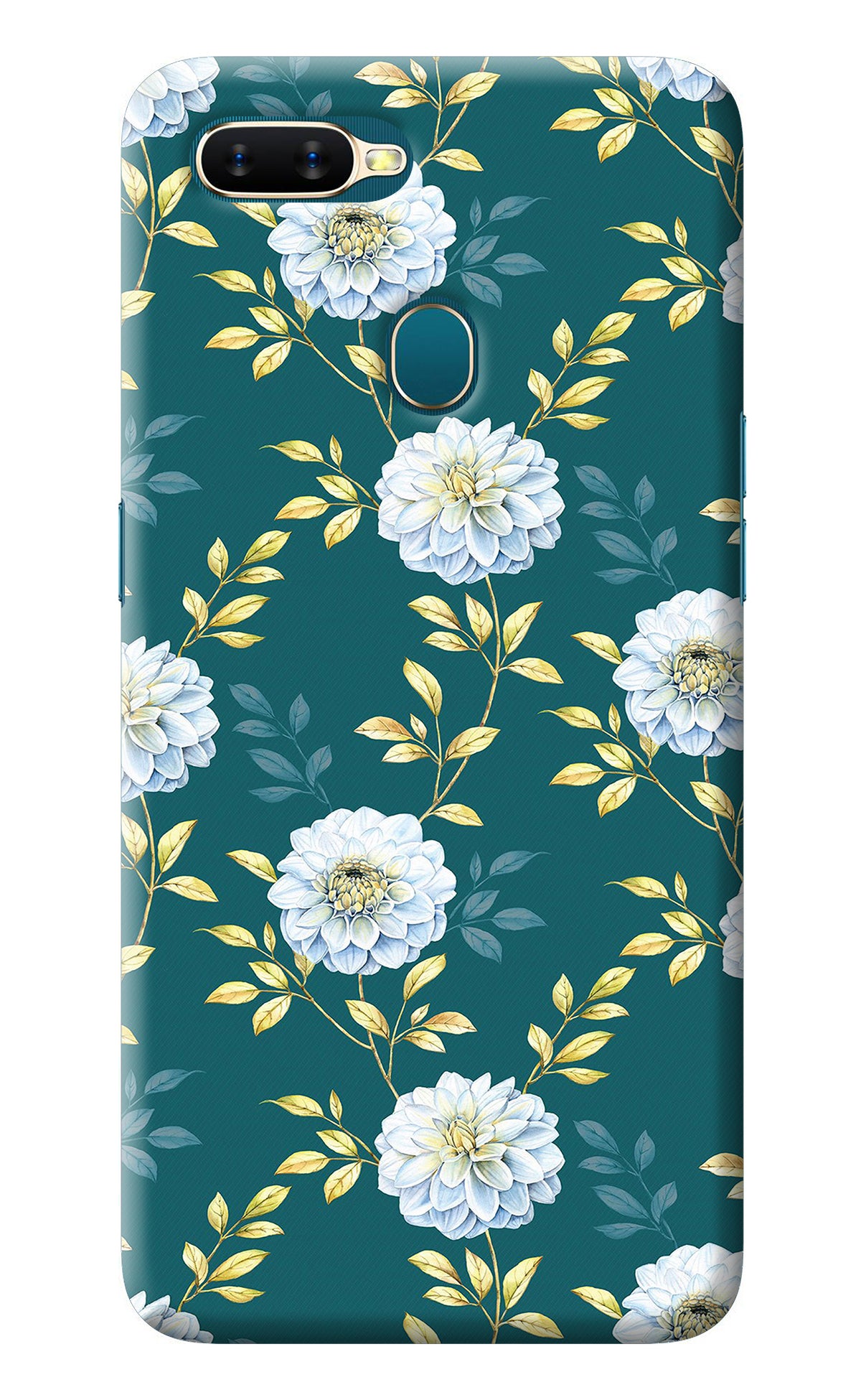 Flowers Oppo A7/A5s/A12 Back Cover